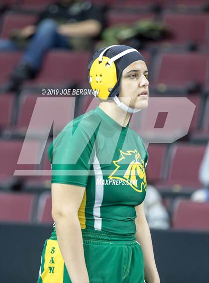 Thumbnail 2 in CIF State Girls Wrestling Championships (Championship Round 1) photogallery.