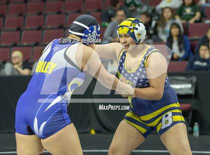 Thumbnail 3 in CIF State Girls Wrestling Championships (Championship Round 1) photogallery.