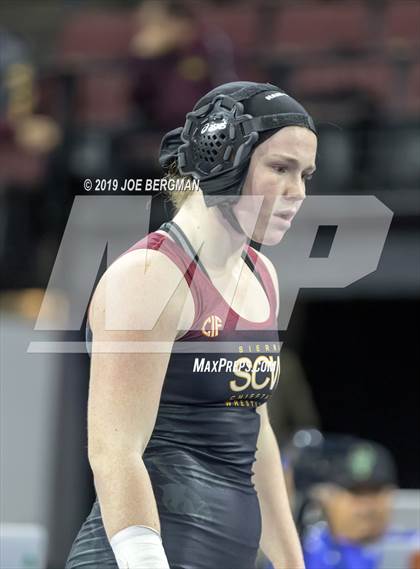 Thumbnail 2 in CIF State Girls Wrestling Championships (Championship Round 1) photogallery.