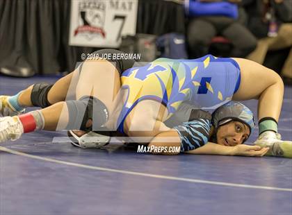 Thumbnail 3 in CIF State Girls Wrestling Championships (Championship Round 1) photogallery.