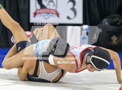 Thumbnail 3 in CIF State Girls Wrestling Championships (Championship Round 1) photogallery.