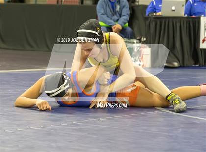 Thumbnail 3 in CIF State Girls Wrestling Championships (Championship Round 1) photogallery.