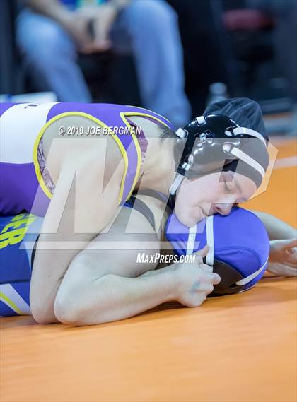 Thumbnail 2 in CIF State Girls Wrestling Championships (Championship Round 1) photogallery.