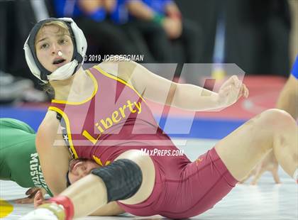 Thumbnail 3 in CIF State Girls Wrestling Championships (Championship Round 1) photogallery.
