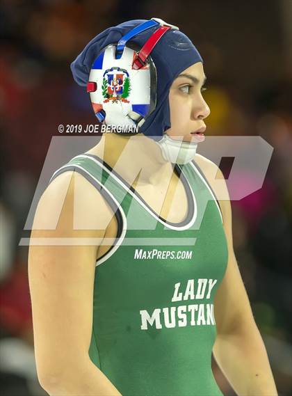 Thumbnail 1 in CIF State Girls Wrestling Championships (Championship Round 1) photogallery.