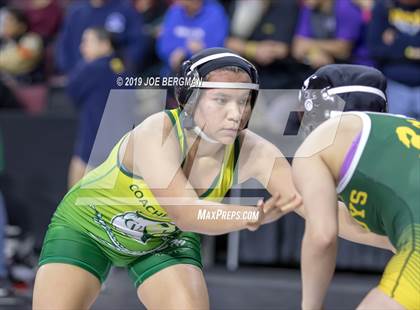 Thumbnail 2 in CIF State Girls Wrestling Championships (Championship Round 1) photogallery.