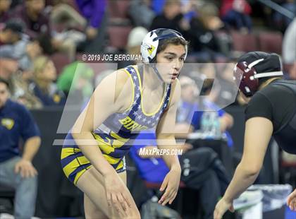 Thumbnail 1 in CIF State Girls Wrestling Championships (Championship Round 1) photogallery.