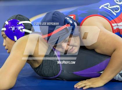 Thumbnail 1 in CIF State Girls Wrestling Championships (Championship Round 1) photogallery.