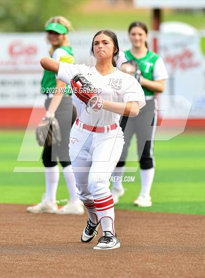 Thumbnail 1 in Hughes Springs @ Tatum (UIL 3A Bi-District) photogallery.