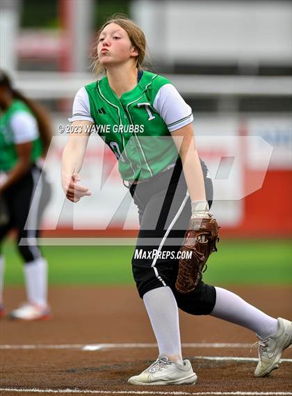 Thumbnail 3 in Hughes Springs @ Tatum (UIL 3A Bi-District) photogallery.
