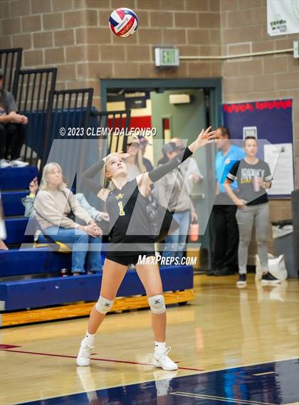 Thumbnail 3 in Rocky Mountain vs Arapahoe (Dakota Ridge Varsity Tournament) photogallery.