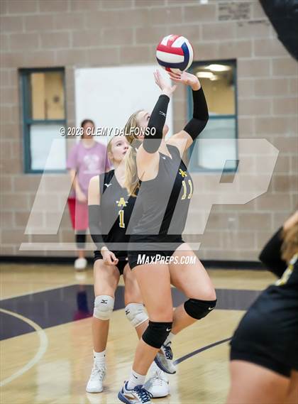 Thumbnail 3 in Rocky Mountain vs Arapahoe (Dakota Ridge Varsity Tournament) photogallery.