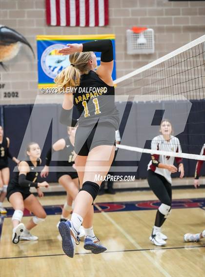 Thumbnail 3 in Rocky Mountain vs Arapahoe (Dakota Ridge Varsity Tournament) photogallery.