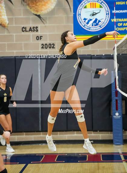 Thumbnail 2 in Rocky Mountain vs Arapahoe (Dakota Ridge Varsity Tournament) photogallery.