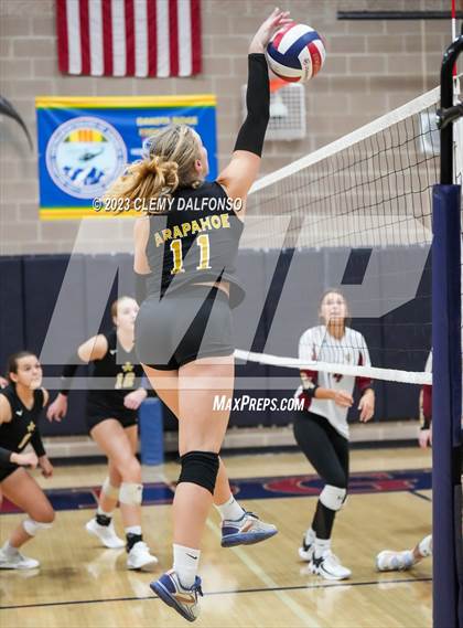 Thumbnail 1 in Rocky Mountain vs Arapahoe (Dakota Ridge Varsity Tournament) photogallery.