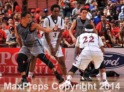 Thumbnail 2 in Villa Park vs. King (CIF SS 1A Final) photogallery.