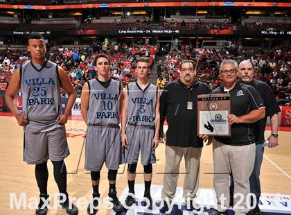 Thumbnail 2 in Villa Park vs. King (CIF SS 1A Final) photogallery.