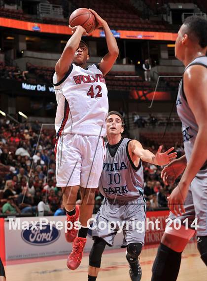 Thumbnail 2 in Villa Park vs. King (CIF SS 1A Final) photogallery.