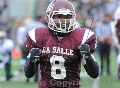 Thumbnail 2 in La Salle Academy vs. Bishop Hendricken (RIIL Division 1 Final) photogallery.
