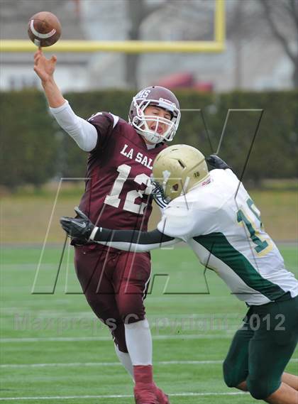 Thumbnail 1 in La Salle Academy vs. Bishop Hendricken (RIIL Division 1 Final) photogallery.