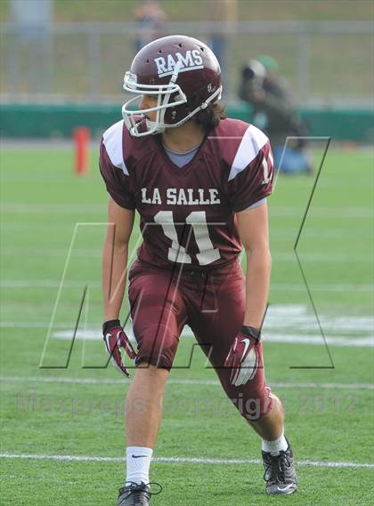 Thumbnail 2 in La Salle Academy vs. Bishop Hendricken (RIIL Division 1 Final) photogallery.