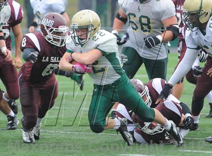 Thumbnail 1 in La Salle Academy vs. Bishop Hendricken (RIIL Division 1 Final) photogallery.