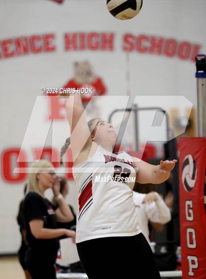 Thumbnail 1 in Blue Ridge vs Mogollon (The Florence VB Invitational) photogallery.