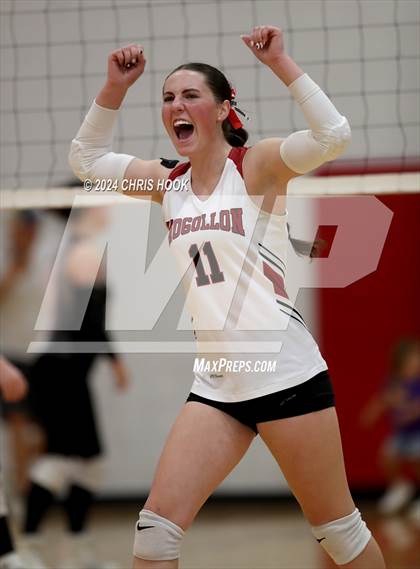 Thumbnail 1 in Blue Ridge vs Mogollon (The Florence VB Invitational) photogallery.