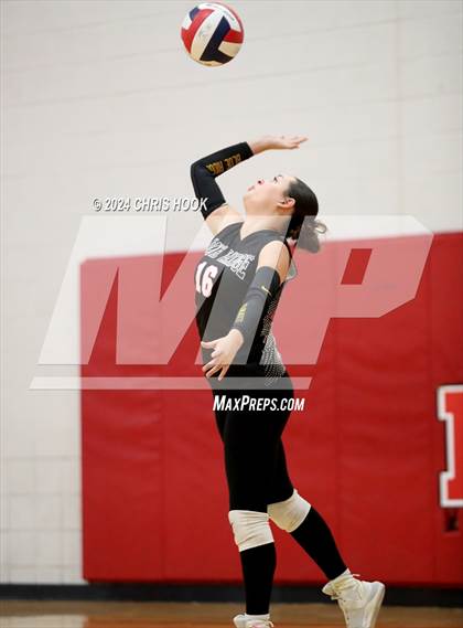 Thumbnail 2 in Blue Ridge vs Mogollon (The Florence VB Invitational) photogallery.