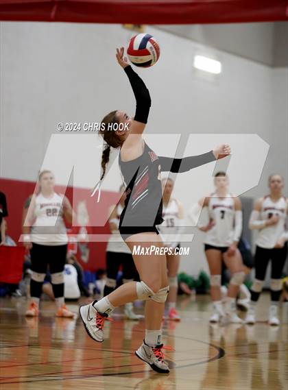 Thumbnail 2 in Blue Ridge vs Mogollon (The Florence VB Invitational) photogallery.