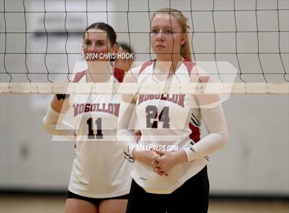Thumbnail 2 in Blue Ridge vs Mogollon (The Florence VB Invitational) photogallery.
