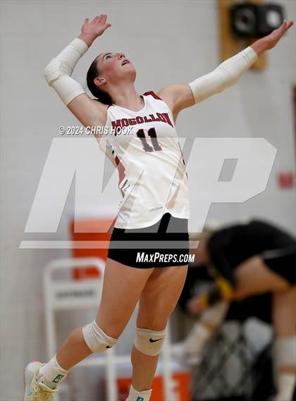 Thumbnail 2 in Blue Ridge vs Mogollon (The Florence VB Invitational) photogallery.