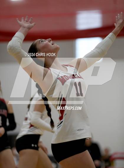Thumbnail 2 in Blue Ridge vs Mogollon (The Florence VB Invitational) photogallery.