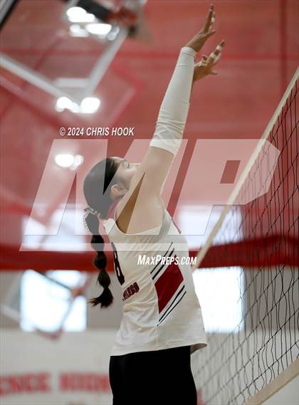 Thumbnail 3 in Blue Ridge vs Mogollon (The Florence VB Invitational) photogallery.