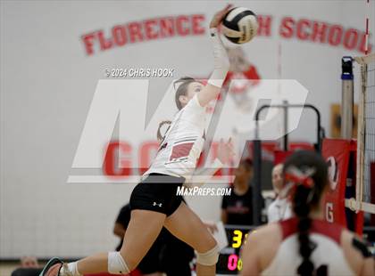 Thumbnail 1 in Blue Ridge vs Mogollon (The Florence VB Invitational) photogallery.