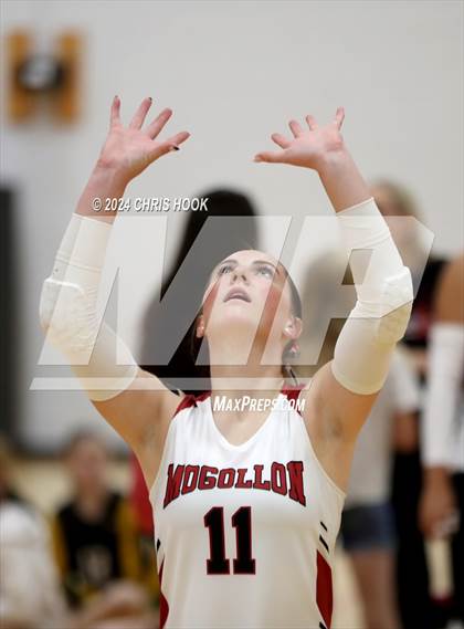 Thumbnail 1 in Blue Ridge vs Mogollon (The Florence VB Invitational) photogallery.