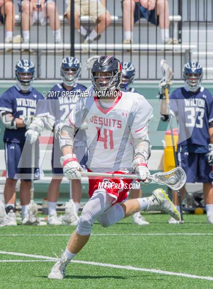 Thumbnail 3 in Fairfield Prep vs. Wilton (CIAC Class L Quarterfinal) photogallery.