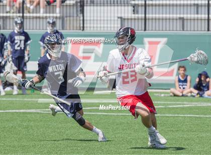 Thumbnail 2 in Fairfield Prep vs. Wilton (CIAC Class L Quarterfinal) photogallery.