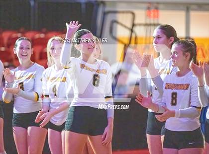 Thumbnail 1 in Polk County vs Perquimans (NCHSAA 1A Final - Awards) photogallery.
