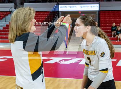 Thumbnail 1 in Polk County vs Perquimans (NCHSAA 1A Final - Awards) photogallery.