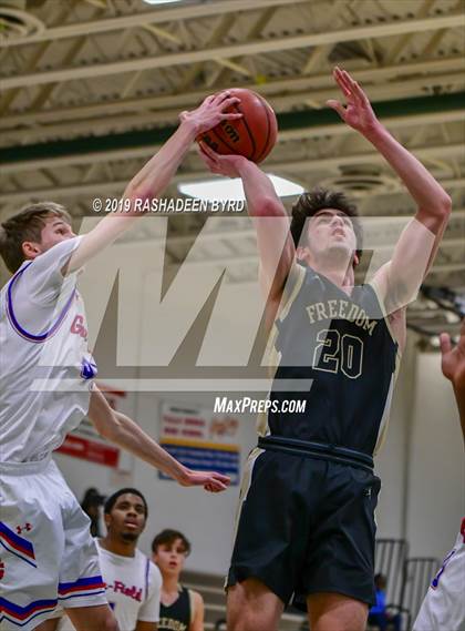 Thumbnail 2 in Freedom vs. Gar-Field (Joe Cascio Boys & Girls Holiday Basketball Tournament) photogallery.