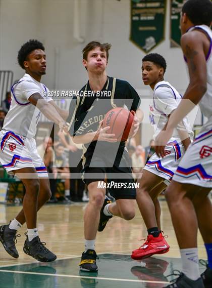Thumbnail 3 in Freedom vs. Gar-Field (Joe Cascio Boys & Girls Holiday Basketball Tournament) photogallery.