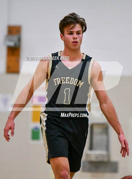 Thumbnail 1 in Freedom vs. Gar-Field (Joe Cascio Boys & Girls Holiday Basketball Tournament) photogallery.