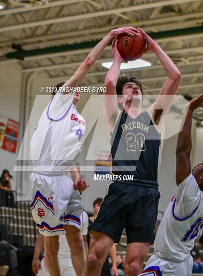Thumbnail 1 in Freedom vs. Gar-Field (Joe Cascio Boys & Girls Holiday Basketball Tournament) photogallery.