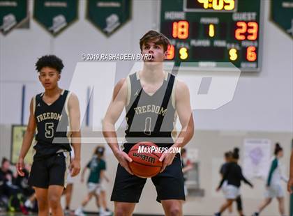 Thumbnail 2 in Freedom vs. Gar-Field (Joe Cascio Boys & Girls Holiday Basketball Tournament) photogallery.