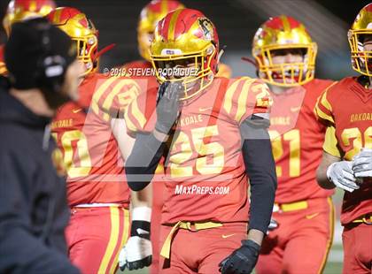 Thumbnail 2 in Oakdale vs. Sierra (CIF SJS D3 Final) photogallery.