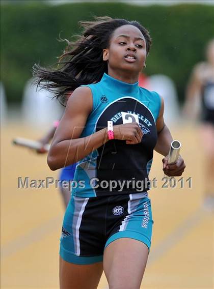 Thumbnail 3 in CIF NCS Masters Track & Field Championships (Girls Relays) photogallery.