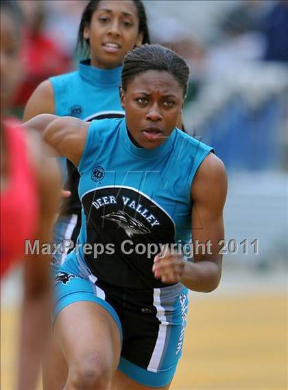 Thumbnail 3 in CIF NCS Masters Track & Field Championships (Girls Relays) photogallery.