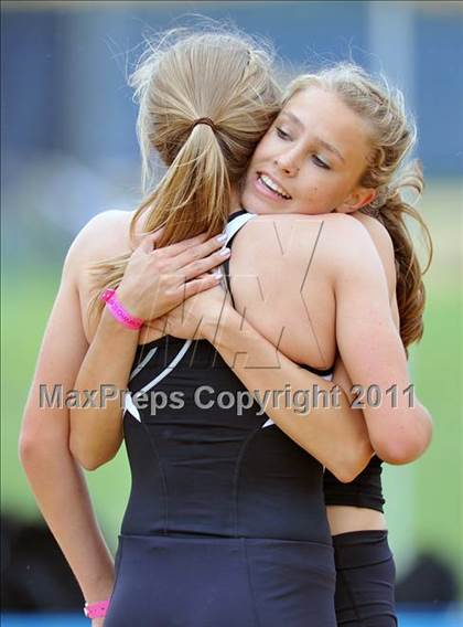 Thumbnail 3 in CIF NCS Masters Track & Field Championships (Girls Relays) photogallery.