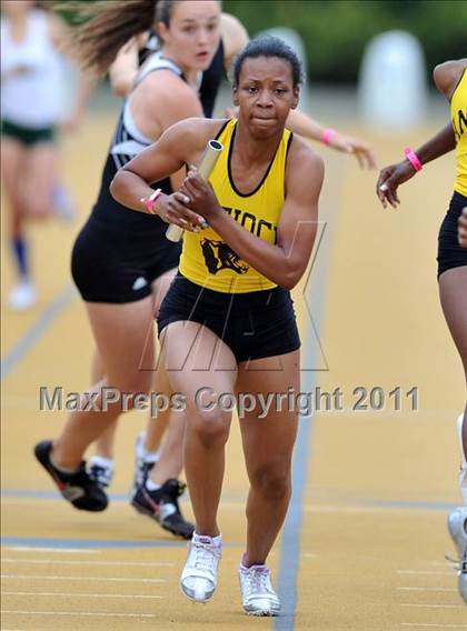 Thumbnail 3 in CIF NCS Masters Track & Field Championships (Girls Relays) photogallery.